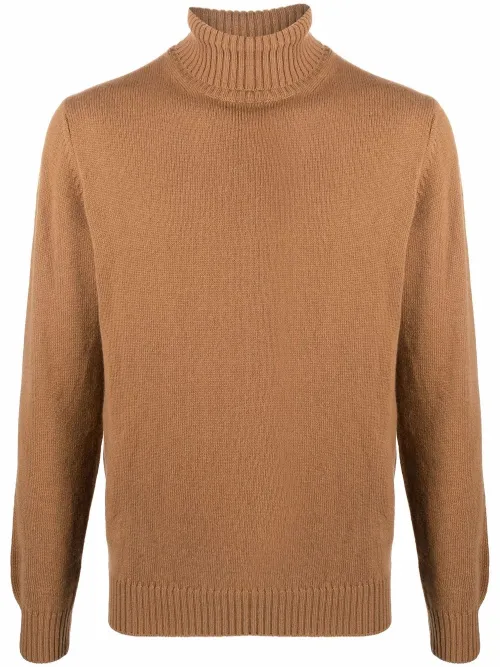Pull en maille à col roulé - Dell'oglio - Modalova