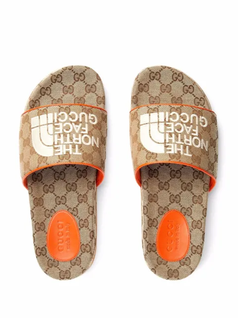 Shop Gucci x The North Face slides with 