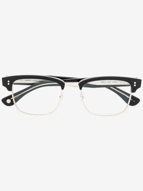 Garrett Leight square frame glasses 