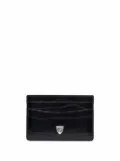 Aspinal Of London croc-effect card holder - Black