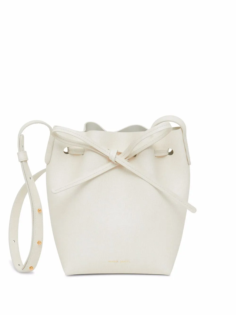 

Mansur Gavriel mini-bucket bag - White