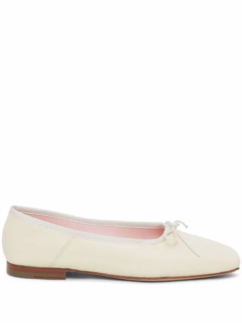 mansur gavriel square toe flats