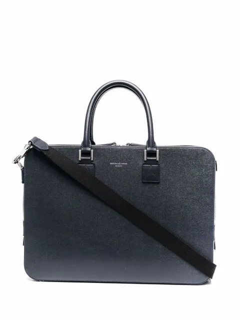 Aspinal Of London small Mount Street briefcase