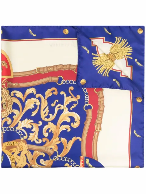 Aspinal Of London mascada con estampado barroco