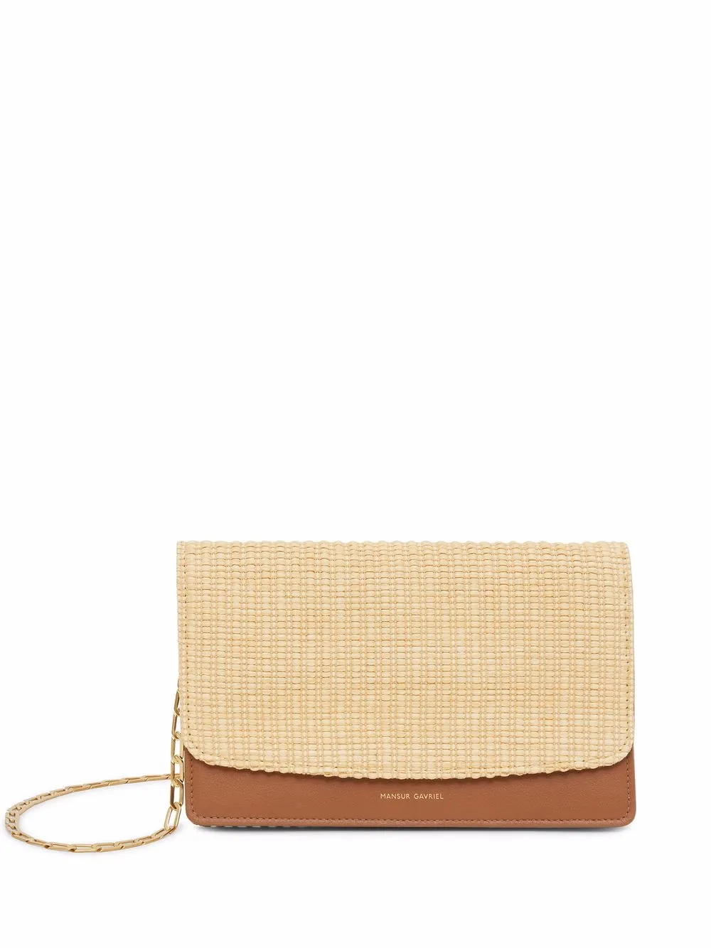 

Mansur Gavriel bolsa crossbody con solapa - Neutro