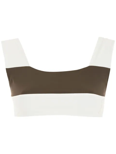 Gloria Coelho Geometrico bikini top