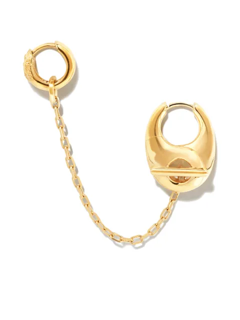 Maria Black Sana double huggie earring 