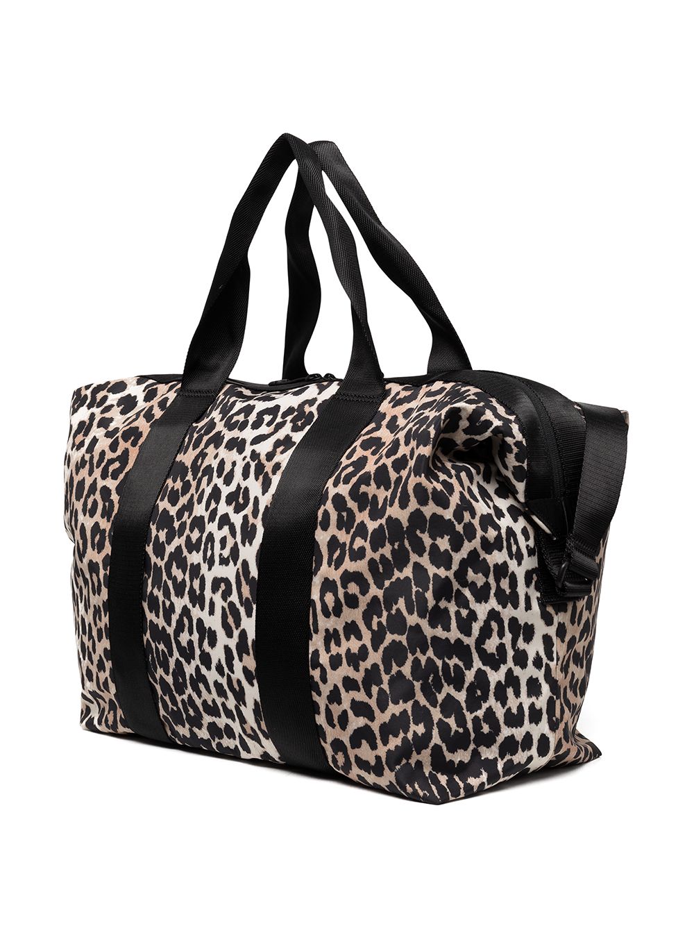GANNI leopard-print Duffle Bag - Farfetch