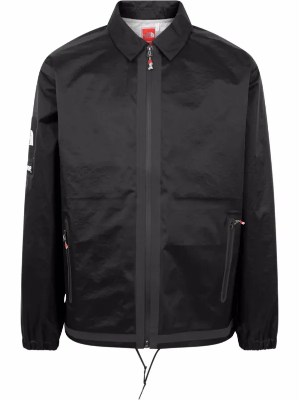 Supreme x The North Face Outer Tape Seam Coach Jacket Black FARFETCH TR