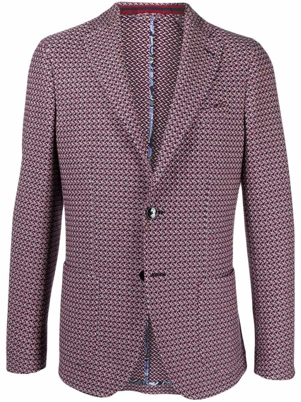 

ETRO Jersey Piquet blazer - Red