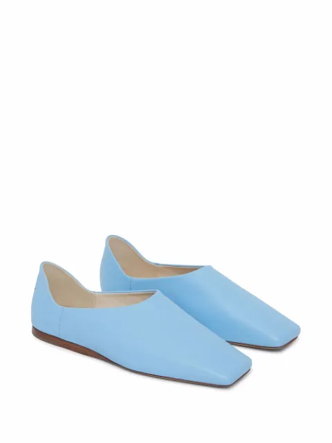 mansur gavriel square toe flats