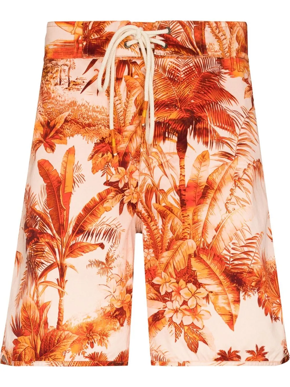 ALANUI PALM-TREE PRINT SWIM SHORTS