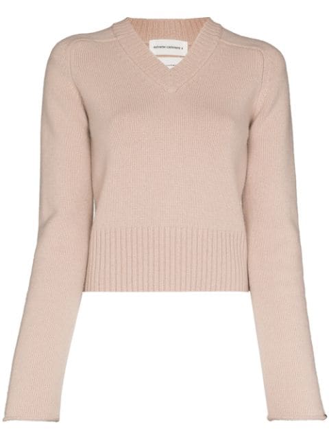 extreme cashmere Friend Cropped-Kaschmirpullover