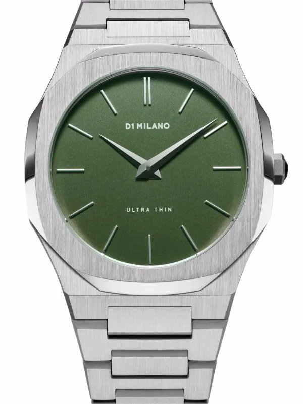 D1 Milano Ultra Thin 40mm Green FARFETCH AM