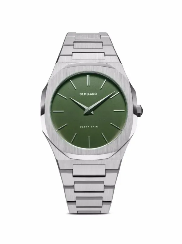 美品D1 MILANO ULTRA THIN 腕時計 D1 Milano Ultra Thin 40mm | Green | FARFETCH