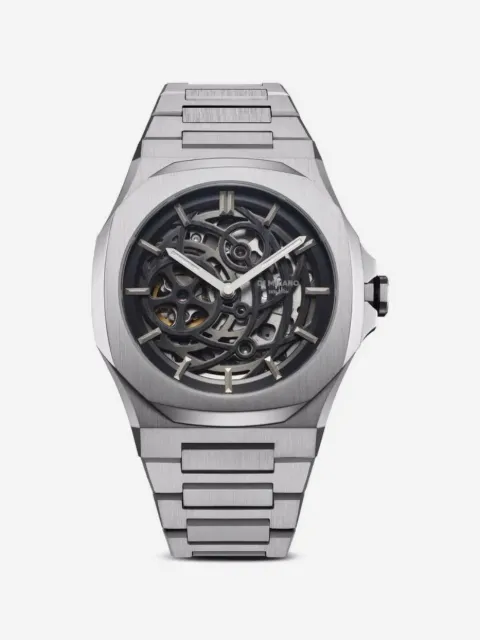 D1 Milano Skeleton Armband 41,5mm