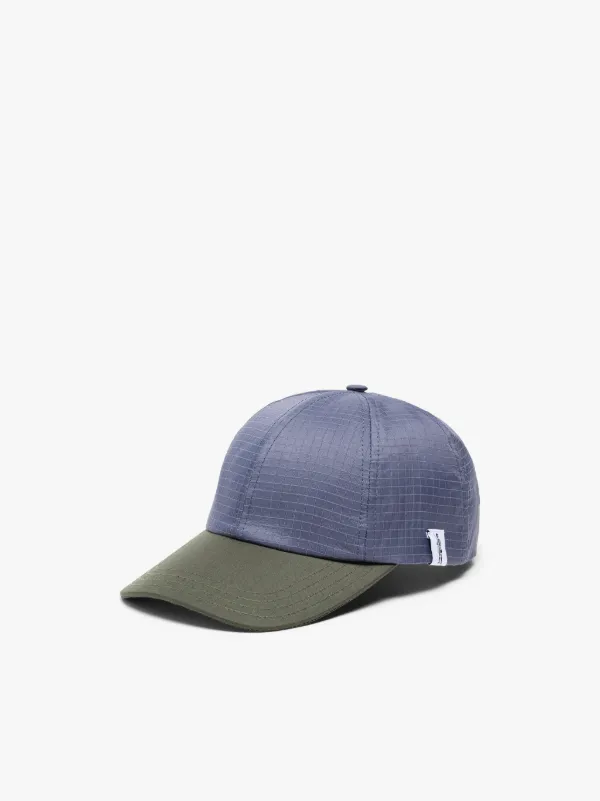 TIPPING Navy Nylon & RAINTEC Baseball Cap | ACC-HA04