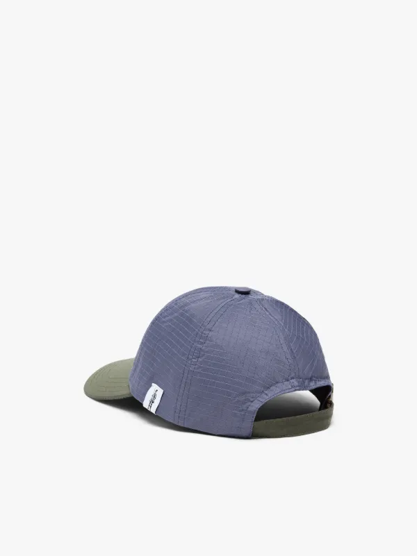 TIPPING Navy Nylon & RAINTEC Baseball Cap | ACC-HA04