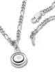 Maria Black smiley face-pendant necklace