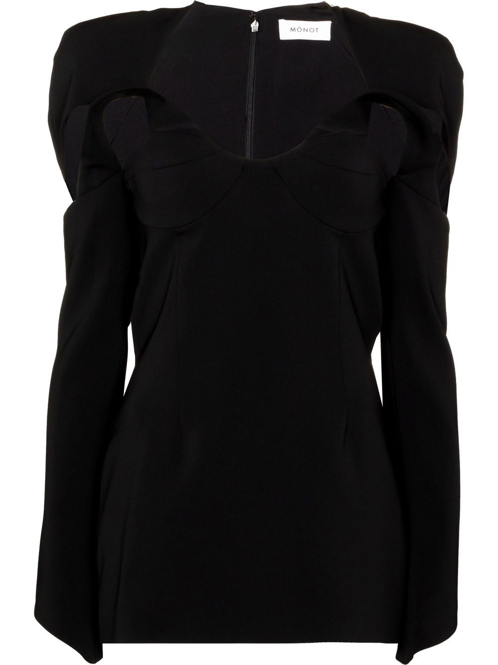 

Mônot cut-out mini dress - Black