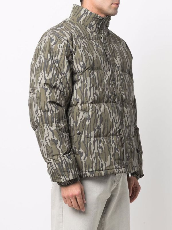 stussy camo puffer jacket