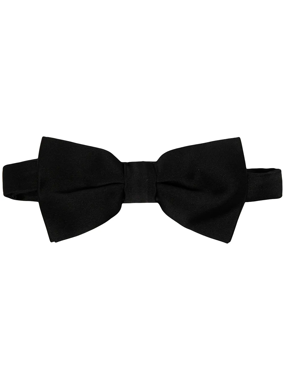 

Givenchy corbata de moño de seda con clip - Negro