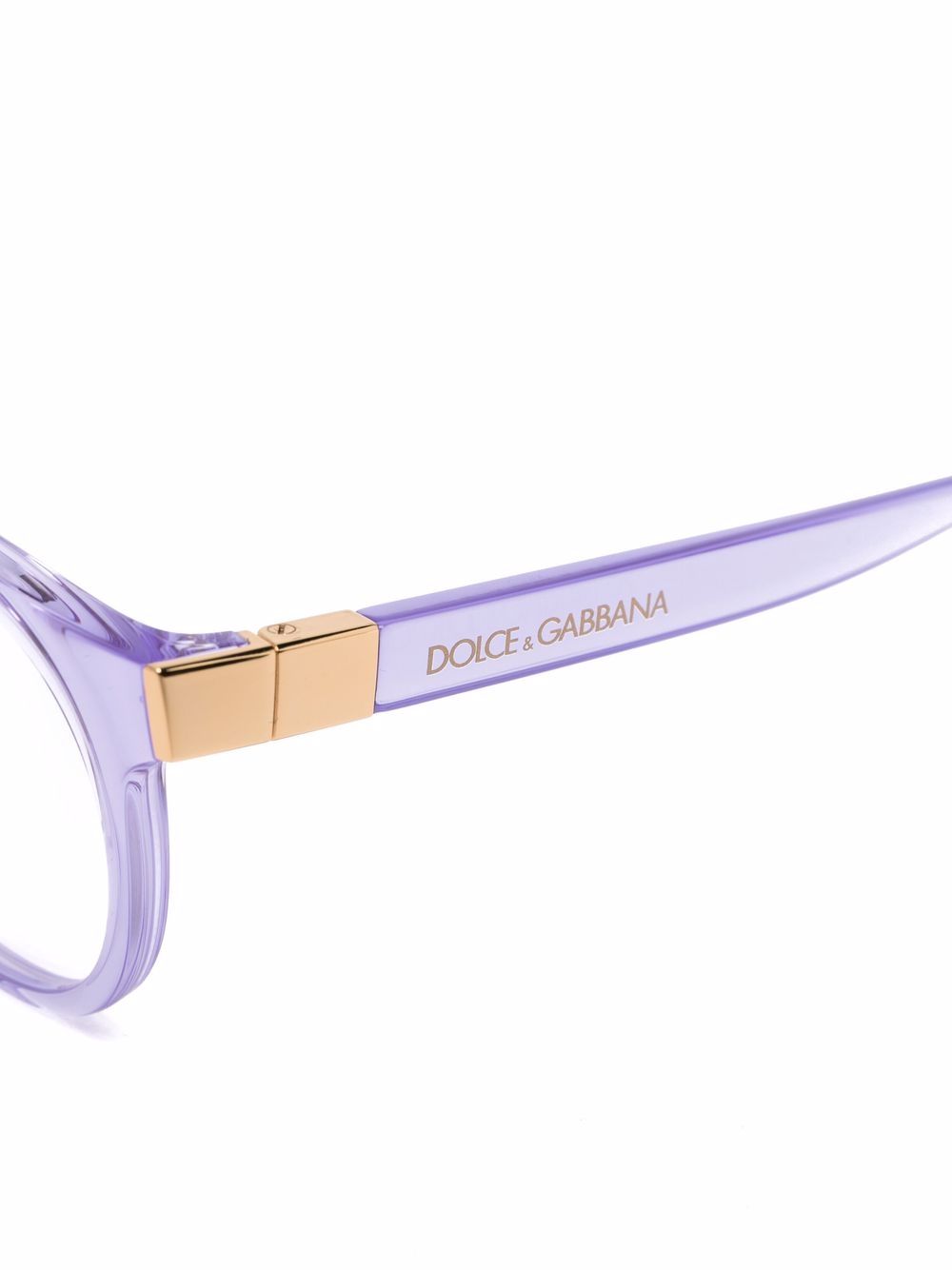 фото Dolce & gabbana eyewear очки в квадратной оправе с логотипом