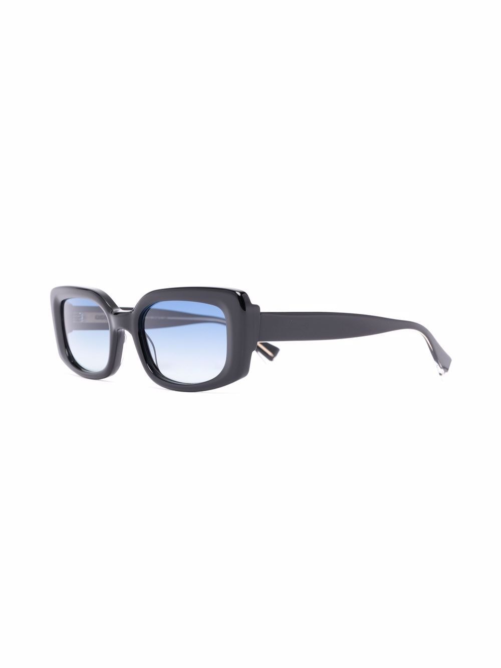 Shop Gigi Studios Square-frame Tinted Sunglasses In Schwarz