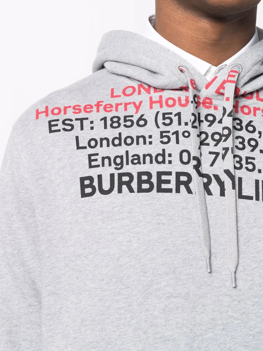 фото Burberry худи с принтом horseferry