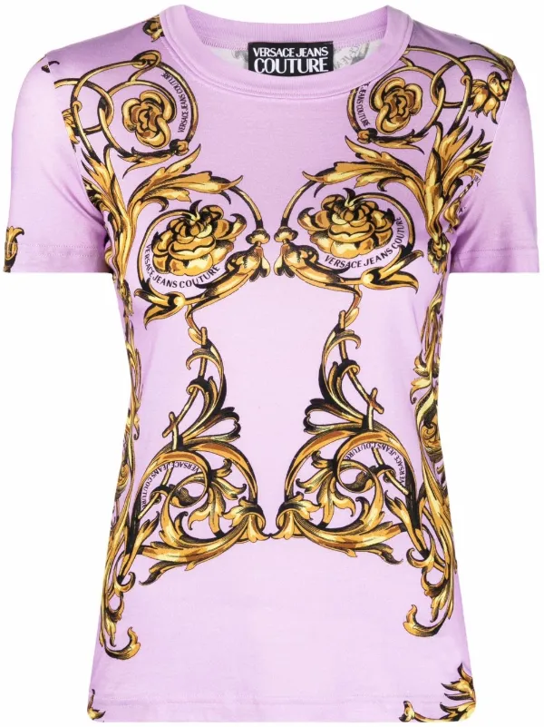 versace jeans couture baroque t shirt