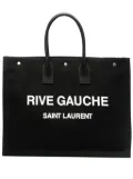 Saint Laurent Rive Gauche shopping tote bag - Black