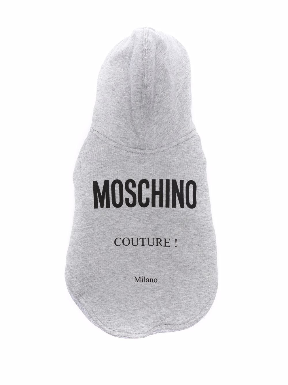 Moschino Sweater met logoprint - Grijs