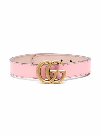 Children's leather discount double g belt