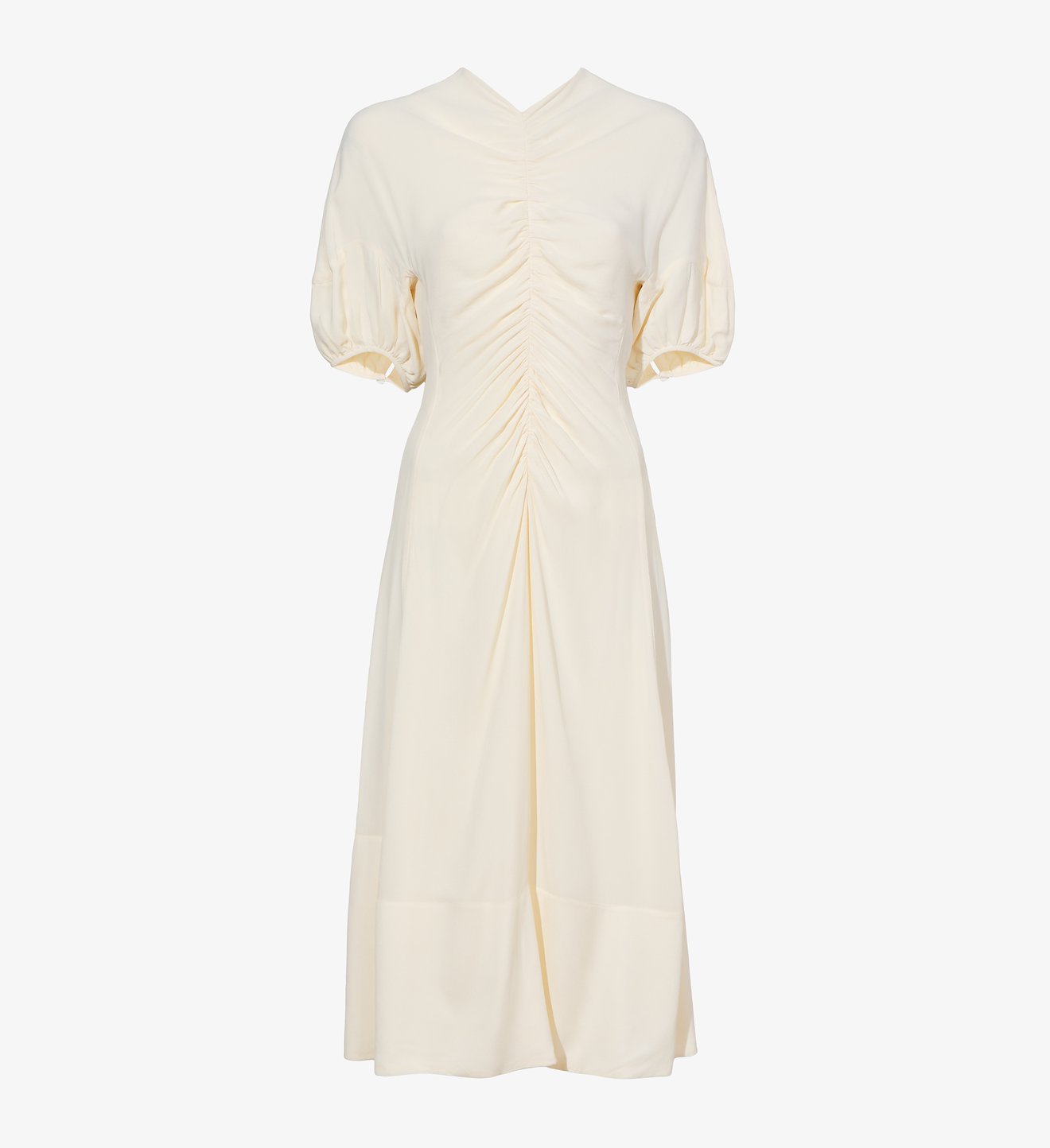Viscose Gathered Dress