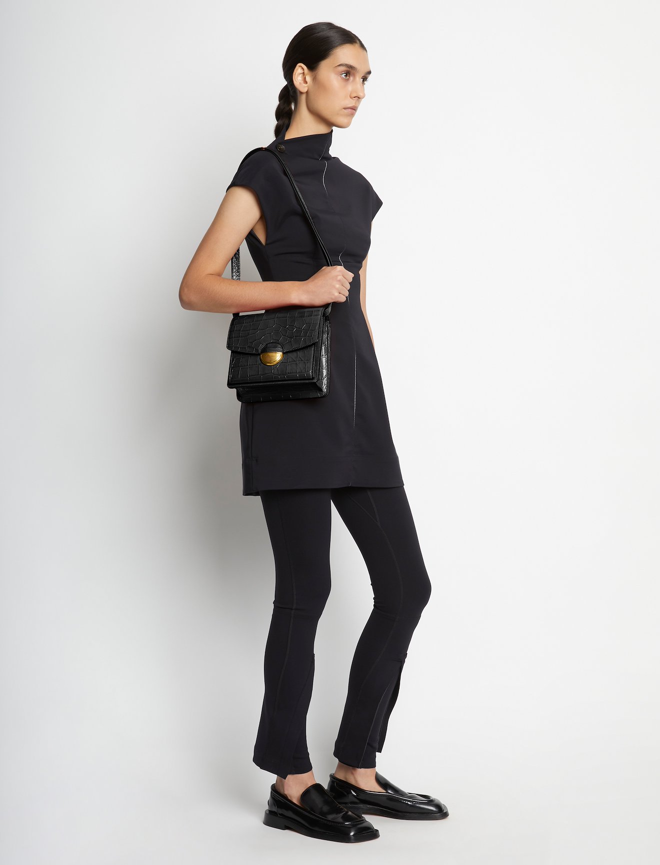 Embossed Croc Dia Day Bag #2