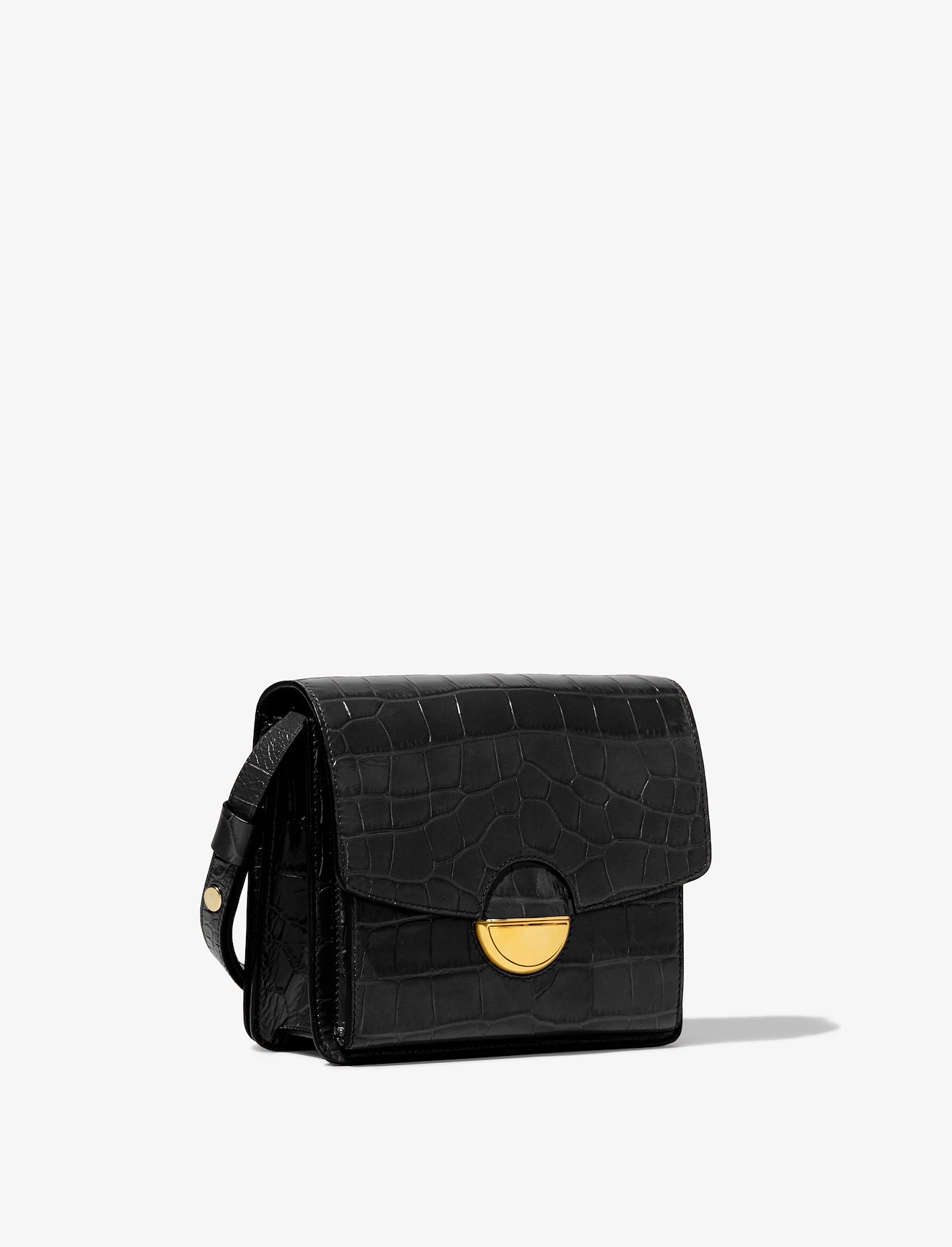 Embossed Croc Dia Day Bag #1