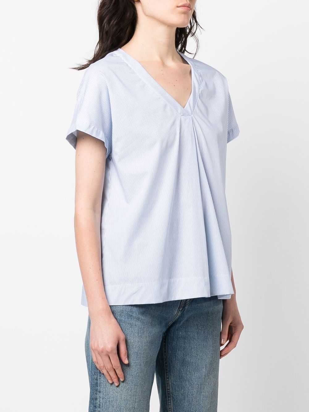 JOSEPH V-neck short-sleeved top Women