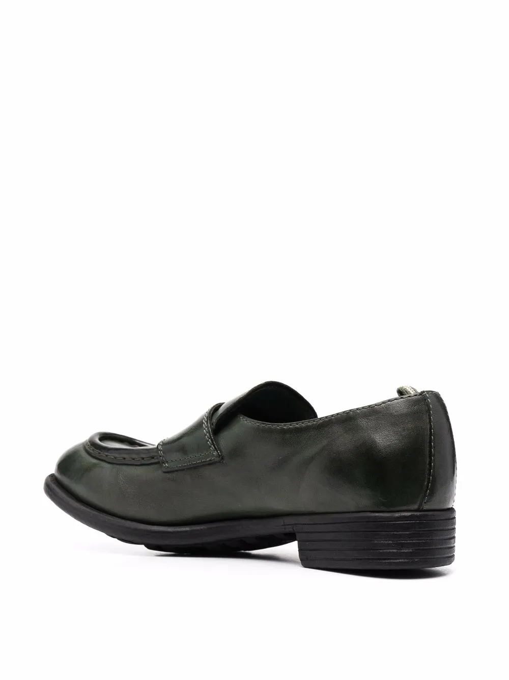  Officine Creative Klassische Loafer   Grün 