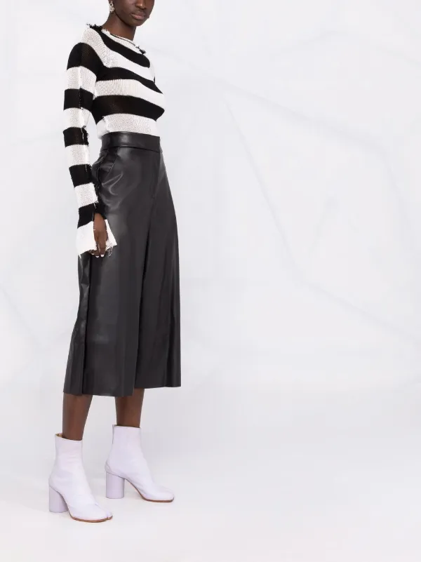 DKNY wide-leg Cropped Trousers - Farfetch
