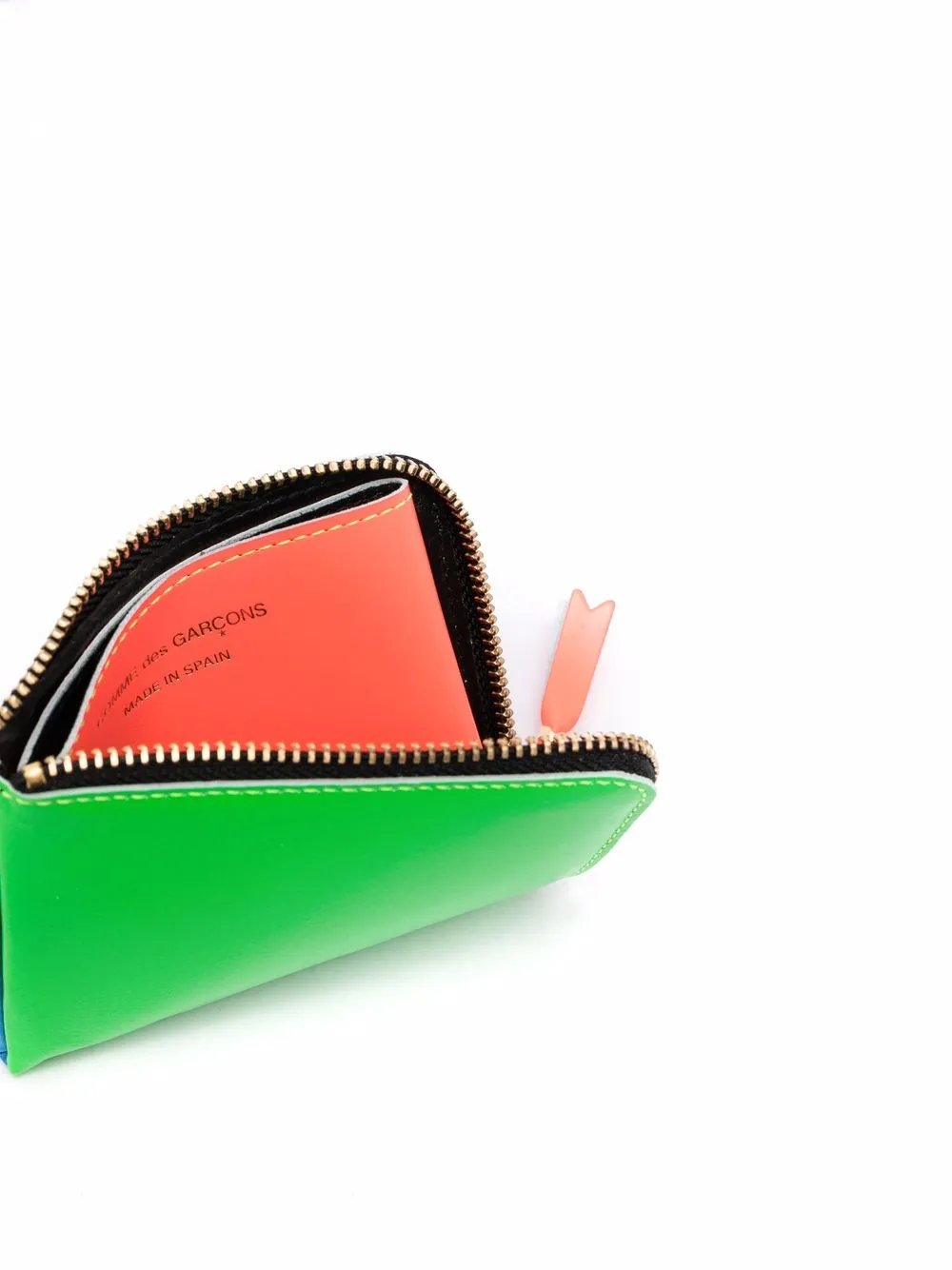 фото Comme des garçons wallet маленький кошелек с круговой молнией