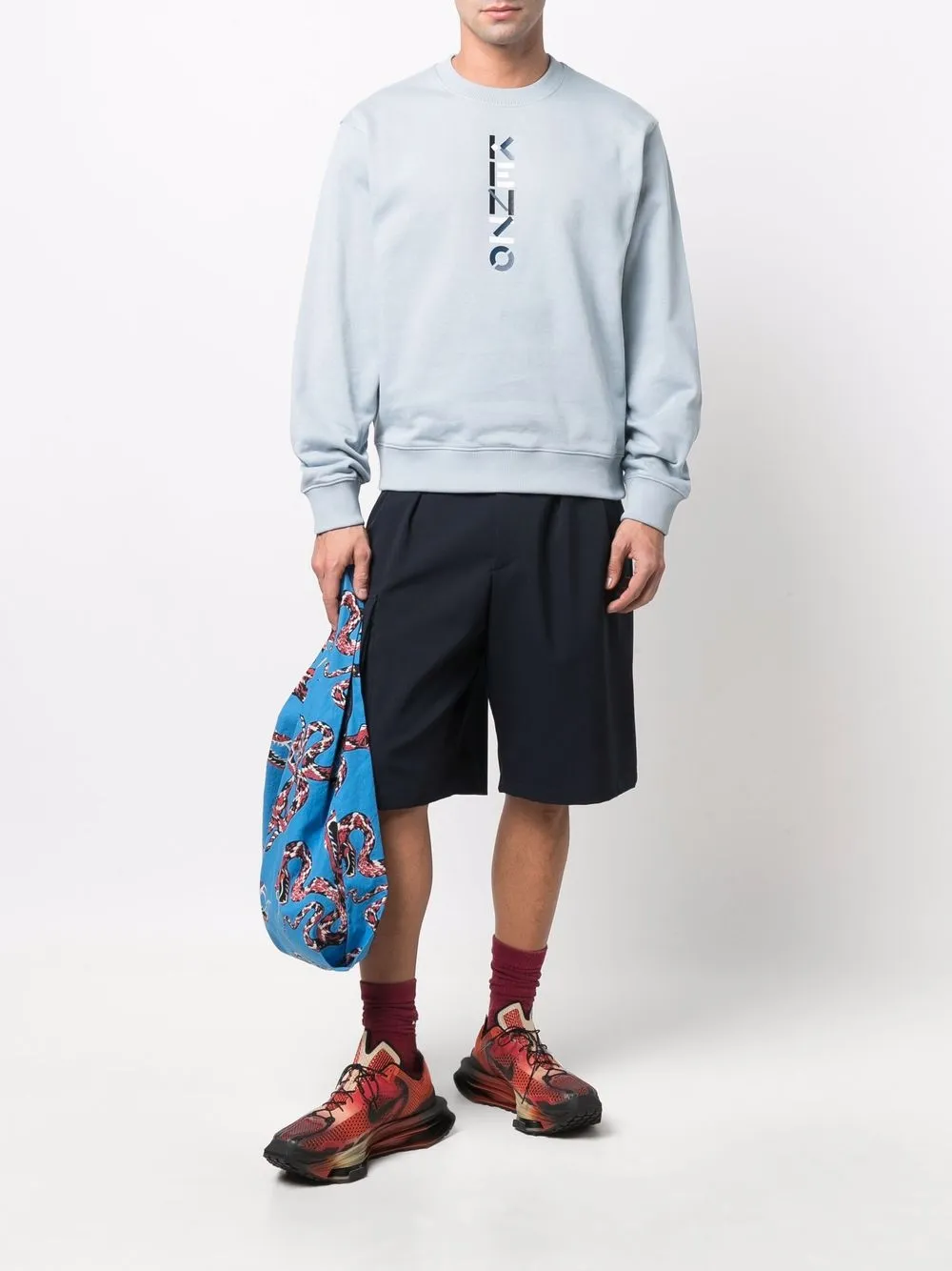 фото Kenzo толстовка с логотипом