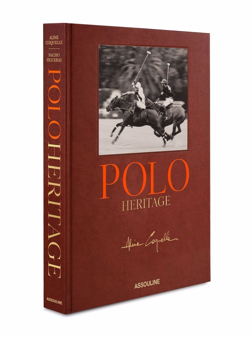 Image 2 of Assouline Polo Heritage by Aline Coquelle coffee table book