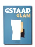 Assouline Gstaad Glam by Geoffrey Moore coffee table book - Blue