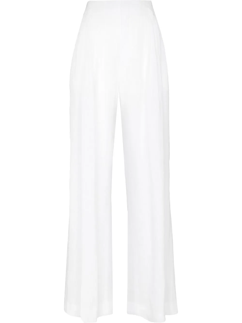 

Chloé wide-leg pleated trousers - White