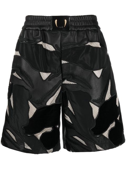 Roberto Cavalli graphic-print shorts