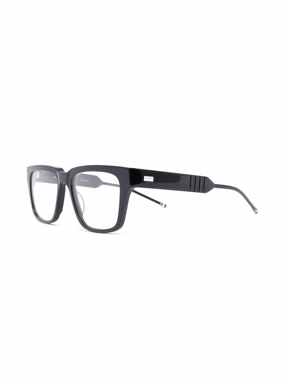 фото Thom browne eyewear солнцезащитные очки в квадратной оправе с логотипом