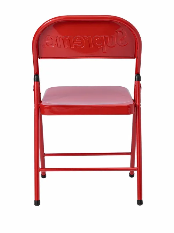 Supreme Metal Folding Chair | Red | FARFETCH