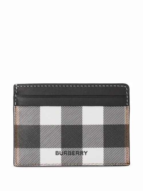 Porte-cartes à carreaux - Burberry - Modalova