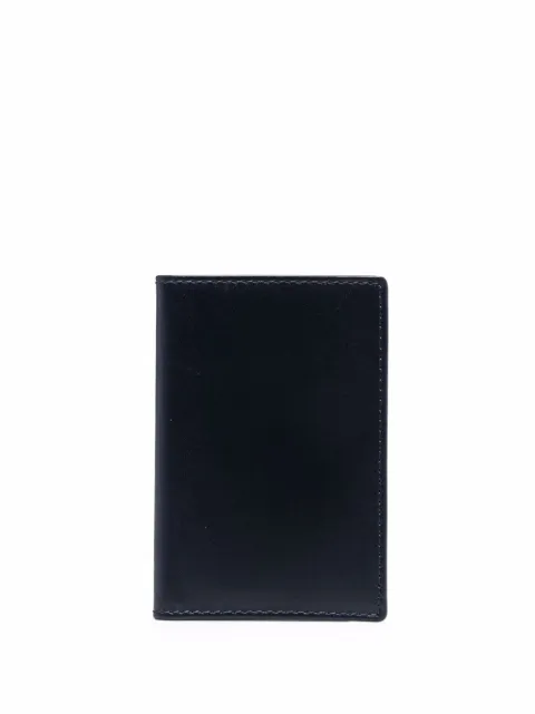 Comme Des Garçons Wallet logo-stamp folding wallet