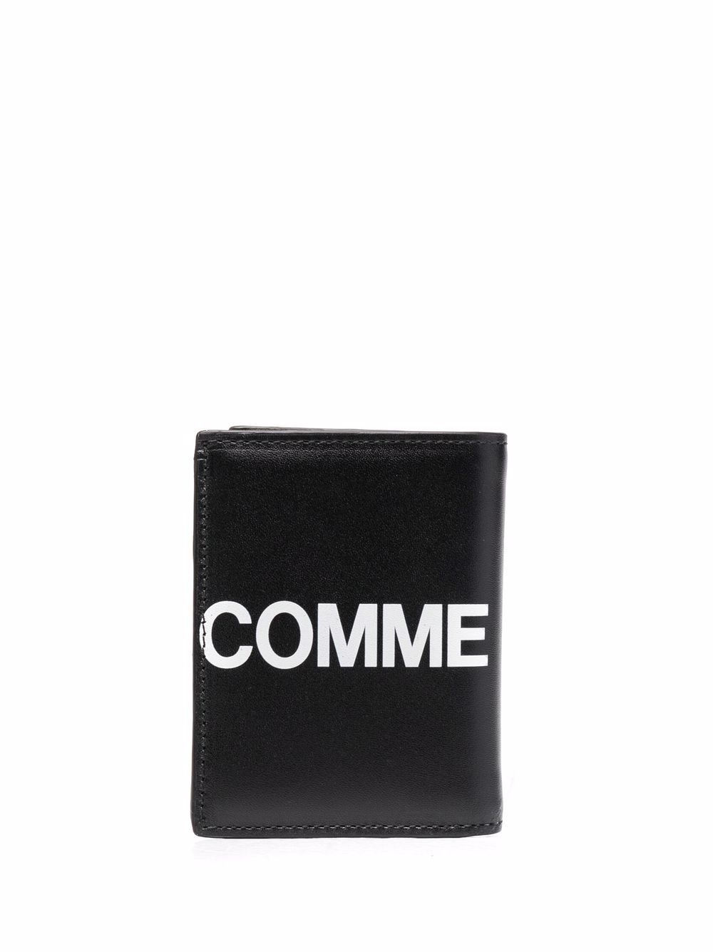 фото Comme des garçons wallet большой кошелек с логотипом